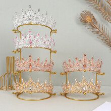 Hair Crown Rack, Headwear Holder, Princess Crown Rack, Hairband Bridal Headband Rack,Tiara Support Stand for Decor,Bridesmaid