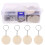 Aesthetic Blank Keychain Key Chain Wood 1 Set 1