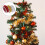 Julglittergirland 1,5 m 3-pack Röd Guld Silver 1