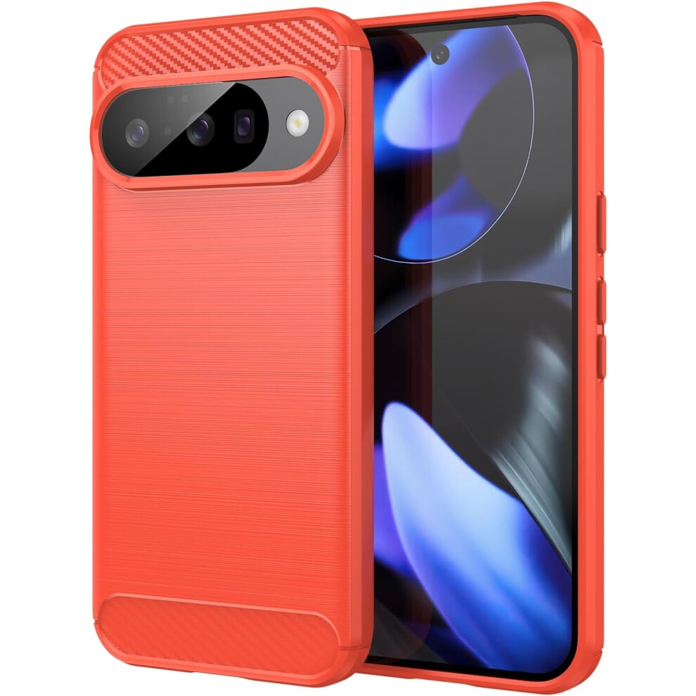 For Google Pixel 10 Case, Carbon Fiber Texture Design Cover Anti-Scratch Shock Absorption Designed For Google Pixel 10 Pro Case (2025) 9365509205334