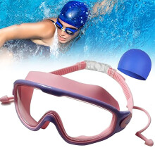 Waterproof Swimming Goggles with Anti-Fog and UV Protection for Clear Vision and Comfortable Fit