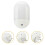 (American Standard Warm) LED Night Light Sleep Light Smart Home Light Plug-In Bedside Wall Lamp 1