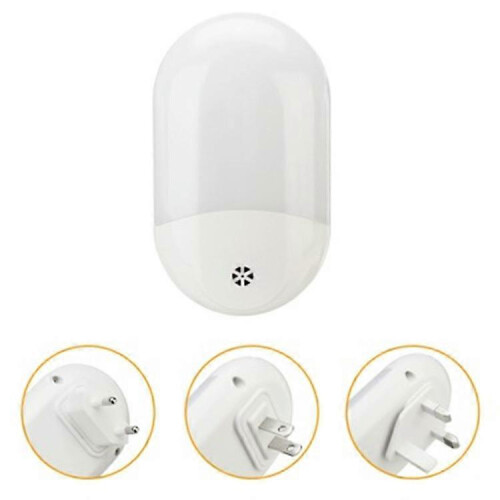 (American Standard Warm) LED Night Light Sleep Light Smart Home Light Plug-In Bedside Wall Lamp