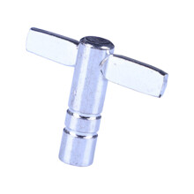 Drum Key Adjustment Wrench for Acoustic and Electronic Drums Durable Metal Drill T shape no hole