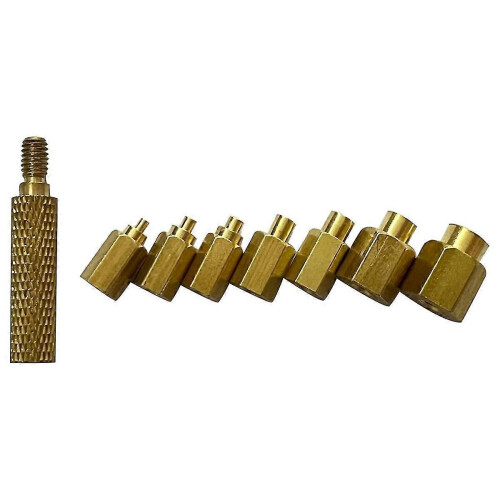 Heat Insert Nut Iron Tip M2-M8 Brass Thread Hot Melt Nut Heat Insertion Tool for Plastic 3D Printer Soldering Iron