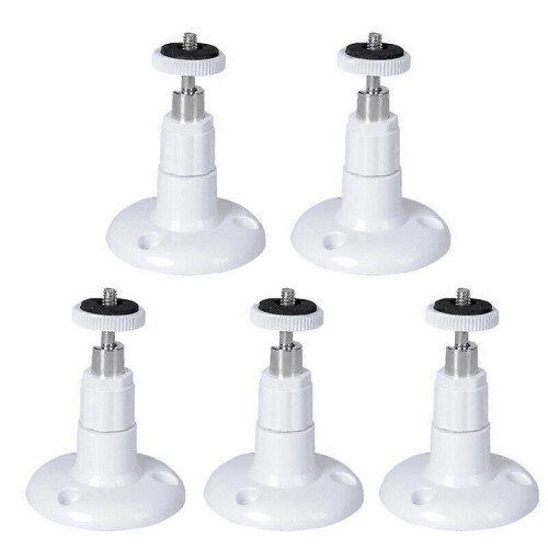 Wall Mount Bracket for Ring Stick Up Cam Wired/Battery HD Security Camera(white)(5PCS )