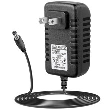 9V 2A Power Adapter for Guitar Pedals and Keyboards, Center Negative Design, Stable DC Supply
