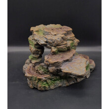 Base de plataforma rochosa em escala 1/6 para figuras de ação de 30 cm.
