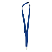 Lanyard Peann Fabraice Lom le Sealbhóir Peann & Gloiní