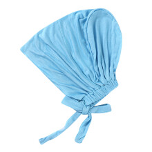 Turbante de seda preanudado para mujer