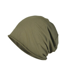 Men Women Solid Cotton Stretch Beanie Hat Elastic Summer Sun Baggy Slouchy Cap