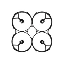 GEPCL35 FPV Drone Propeller Guard for Cinelog35 3.5 Inch Lightweight Impact Protection Black