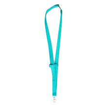Lanyard Peann Fabraice Lom le Sealbhóir Peann & Gloiní