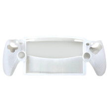 Custodia protettiva in morbido silicone per PlayStation Portal, antigraffio, anticaduta, antipolvere, piacevole al tatto.