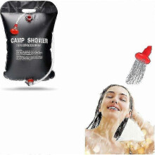 Camping Solar Shower Bag - 20L Solar Shower Camping Hiking Portable Solar Shower Bag