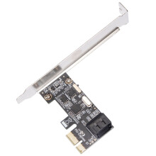 La expansión SATA con tecnología ASM1061 aumenta el potencial de almacenamiento del ordenador para una mayor productividad.