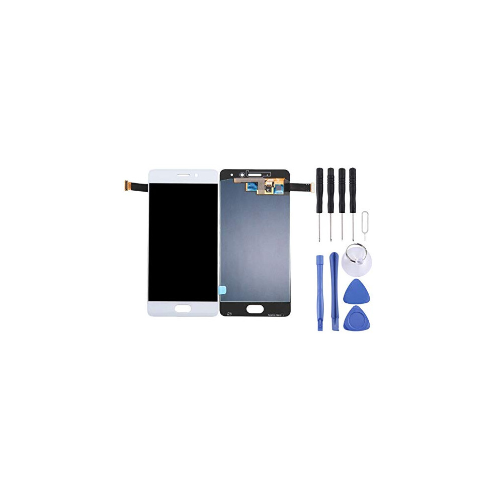 Lcd Screen Replacement With Digitizer Full Display Assembly Touch Responsive For Meizu Pro 7 White 9771547585930
