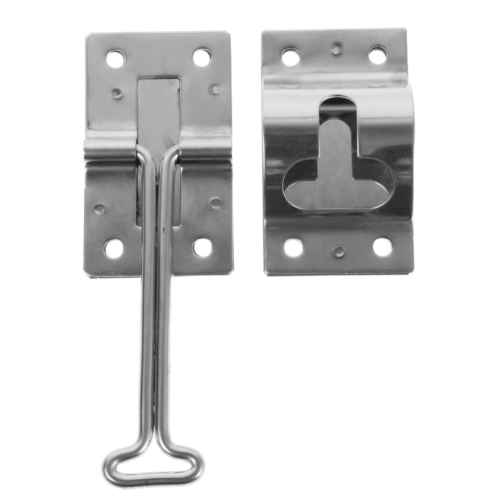 Rv Door Latch Stainless Steel Door Hook For Trailers And Campers, Secure Hold, Easy Installation 9092120199444