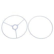 Drum Lamp Shade Rings Ceiling Light Frame Chandelier Lamp Fix Rings Lamp Shade Holder Round Metal Rings Support Fitting