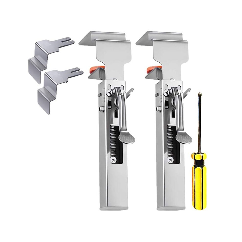 Drawer Clamp, Claw Clamps For Cabinets, With Large Clips, Silver 6033965438230