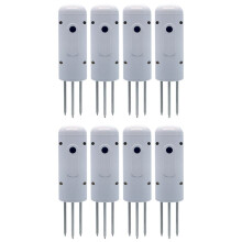 8X Tuya Zigbee Draadloze Bodemvochtmeter Temperatuur Vochtigheid Tester Plant Monitor IP67 Waterdichte Detector voor Tuin