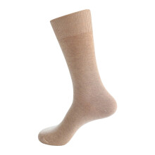 Crew Socks, Knæstrømper Herresokker Efterår og Vinter Lange Rørsokker Kæmmet Bomuld Herresokker Pæne Sokker, Løse Sokker, Bomuldssokker Khaki S