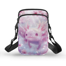 Justerbar crossbody-taske til kvinder, justerbar skulderrem, daglig pendling eller afslappede udflugter, unisex messenger-taske med dobbelt dæk,