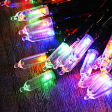 33ft 100 LED String Lights Warm White/Multicolor