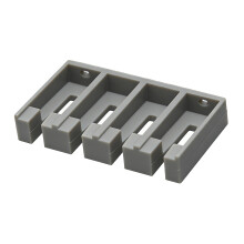 Wall Mounted Tool Holders Lightweight Yet Strong Garage-Grey