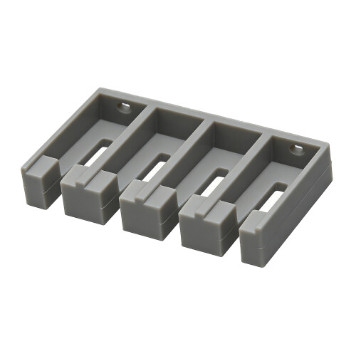 Wall Mounted Tool Holders Lightweight Yet Strong Garage-Grey