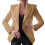 Petite Elegant Solid Button Blazer for Women – Office Work Jacket, Cold Weather, Black, Plus Size, Compatible with Office Attire 1