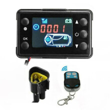 LCD Car Heater Switch Parking Controller 4 Button Remote Cont 4K9G New S4