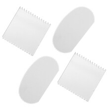 piezas de herramientas de escultura de acero inoxidable para arcilla, raspador dentado para aficionados, reparación de plata