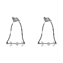 2X Rear Right Door Window Lifter Window Regulator Without Engine for G W463 A4637301046