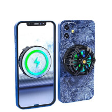 Mobile Phone Cooler with LED Temperature Display Silent USB Cooling Fan for Gaming Tablets