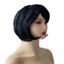 Short Bob Synthetic Wigs Natural Look Suitable For Workouts And Social Event Hairstyle