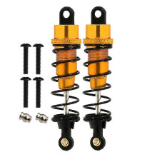 (Golden pair) KINCJON 1/10 Replaceable Rc Crawler Suspension Shock Spring Exteriors For Electric Toy