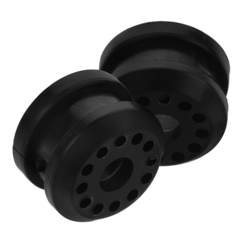 Black Transfer Case Cable Shift Linkage Bushings 2Set 0.75X0.75X0.47In
