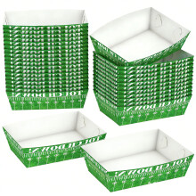 24Pcs Football Party Accessories-Green Single side printing