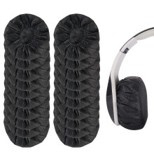 (Blue) 100 Pieces Headphone Earpad Covers, Disposable Non-Woven Fabric Headphone Covers/Headset Covers/Earpad Protector