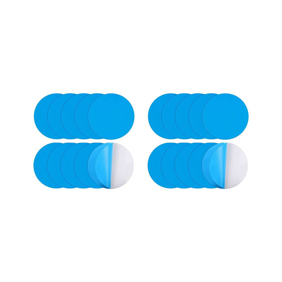 Self-Adhesive Repair Patches For Swimming Pools, Pack Of 20 Pvc Pool Repair Kit, Self-Adhesive Underwater Repair Pool 6033390377135