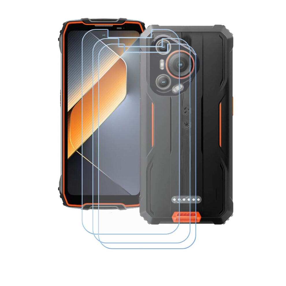 3Pack Tempered Glass Screen Protector For Blackview Bl7000, 9H Scratch Resistant Full Coverage Antifingerprint Film 9771547587781