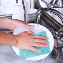 Kitchen Cleaning Supplies 10PCS Daily Fiber Dish Towel Cleaning Thickened Cleaning Rag