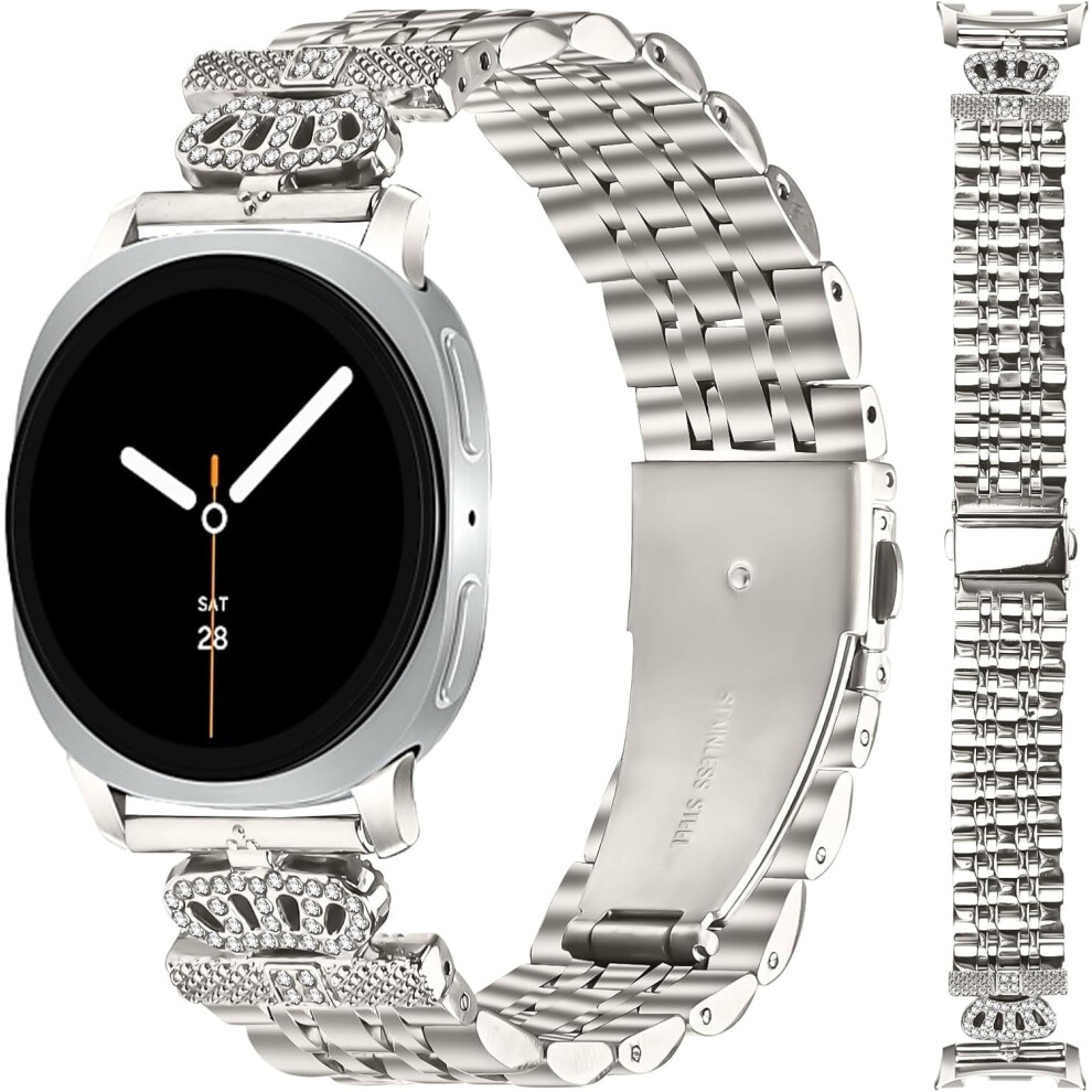 Stainless Steel Band Compatible With Samsung Galaxy Watch 8 (40Mm/44Mm) & Watch 8 Classic (46Mm) 9028731705972