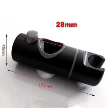 (28mm) Shower Head Holder, Hand Shower Suction Cup Holder, Wall Shower Head Attachment, Replaceable Universal Shower Slider