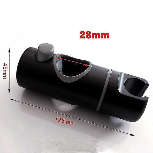 (28mm)Shower Head Holder, Hand Shower Suction Cup Holder, Wall Shower Head Attachment, Replaceable Universal Shower Slider