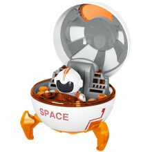 Hračka raketoplánu s figurkou astronauta – interaktivní vesmírná hra pro děti 5–8 let, narozeninový dárek pro chlapce a dívky,