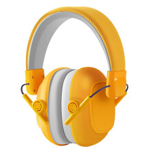 Kids Yellow Ear Muffs Noise Reduction 1 Pair