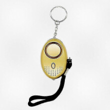 (Gold) Personal Emergency Alarm with 130db Sound - Approved by Law Enforcement for Safety in Panic Situations and Attacks