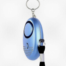 (Blue) Personal Emergency Alarm with 130db Sound - Approved by Law Enforcement for Safety in Panic Situations and Attacks